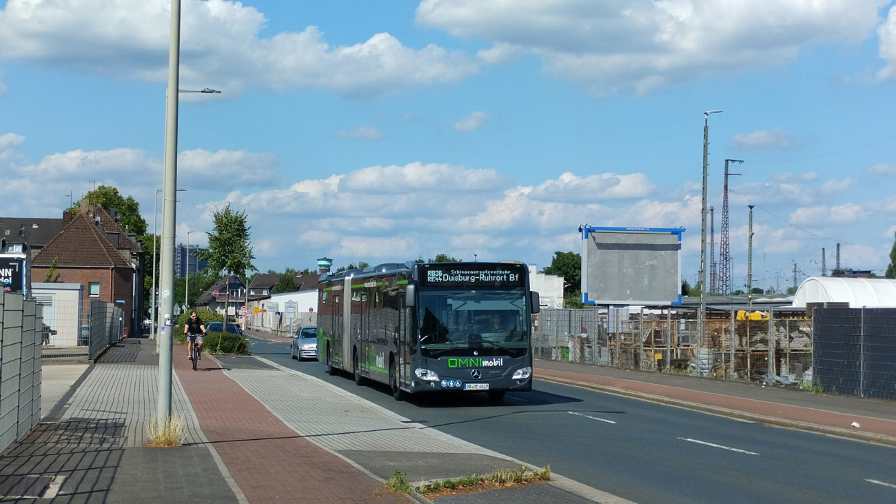 Oberhausen, Mercedes-Benz Citaro C2 G # OB-OM 6019