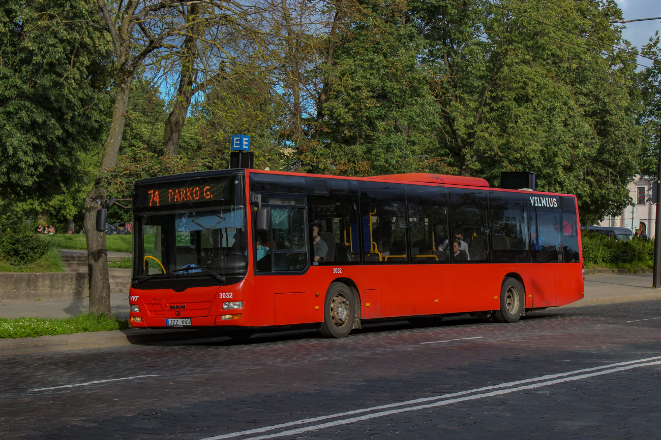 Vilnius, MAN A21 Lion's City NL273 # 3032