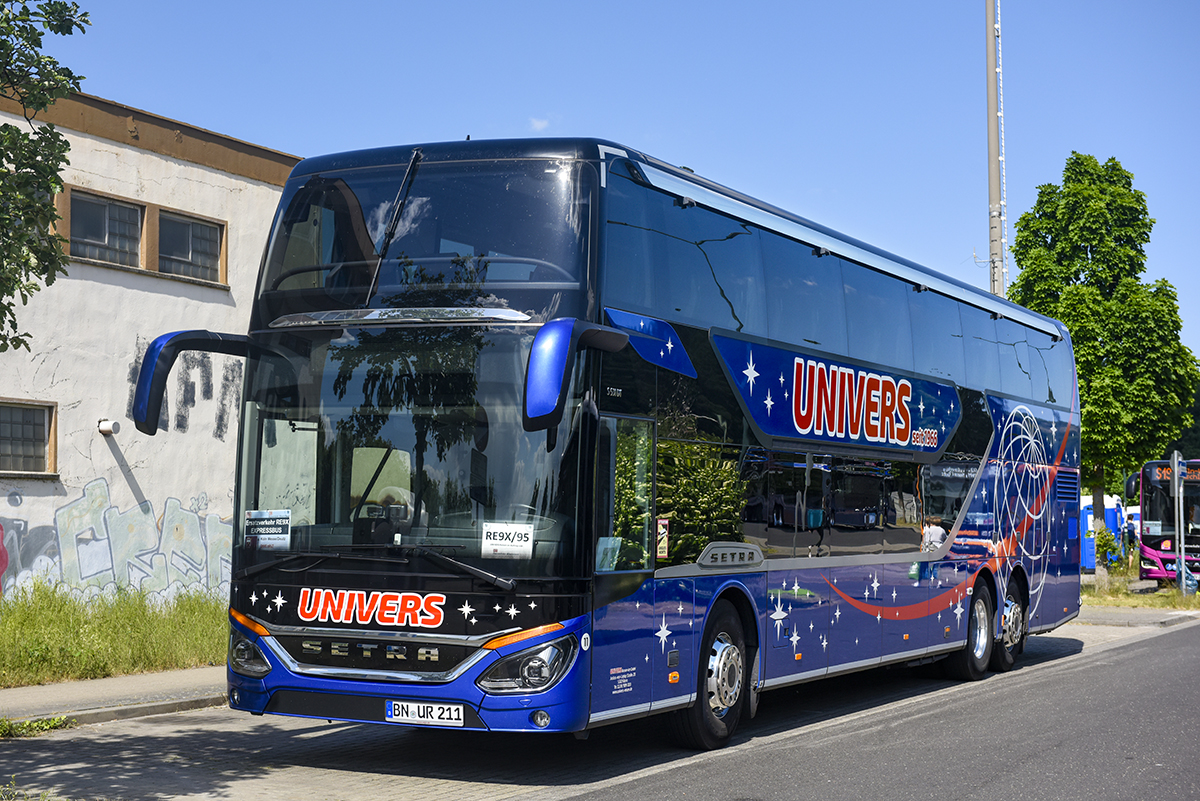 Bonn, Setra S531DT # 11; Cologne — Rail Replacement "Linke Rheinstrecke" 05/2025