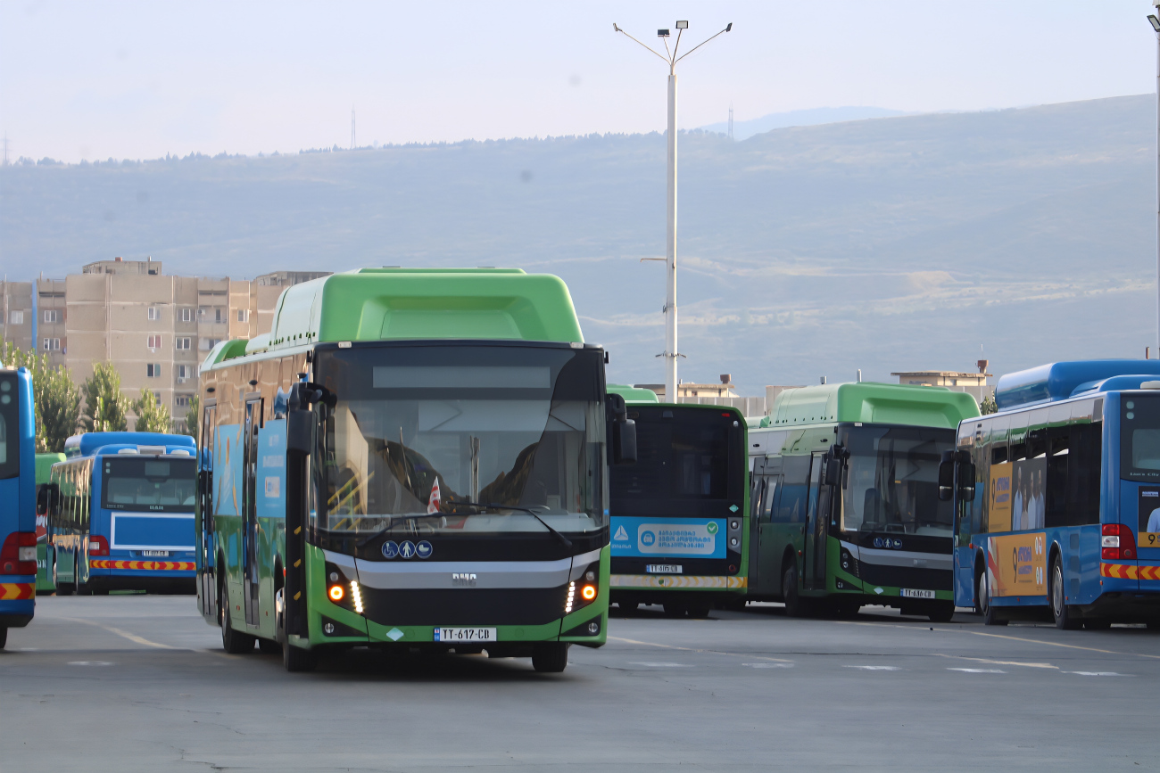 Tbilisi, BMC Procity II 12 CNG nr. TT-617-CB; Tbilisi, BMC Procity II 12 CNG nr. TT-605-CB; Tbilisi, BMC Procity II 12 CNG nr. TT-636-CB; Tbilisi — Bus Depot N2