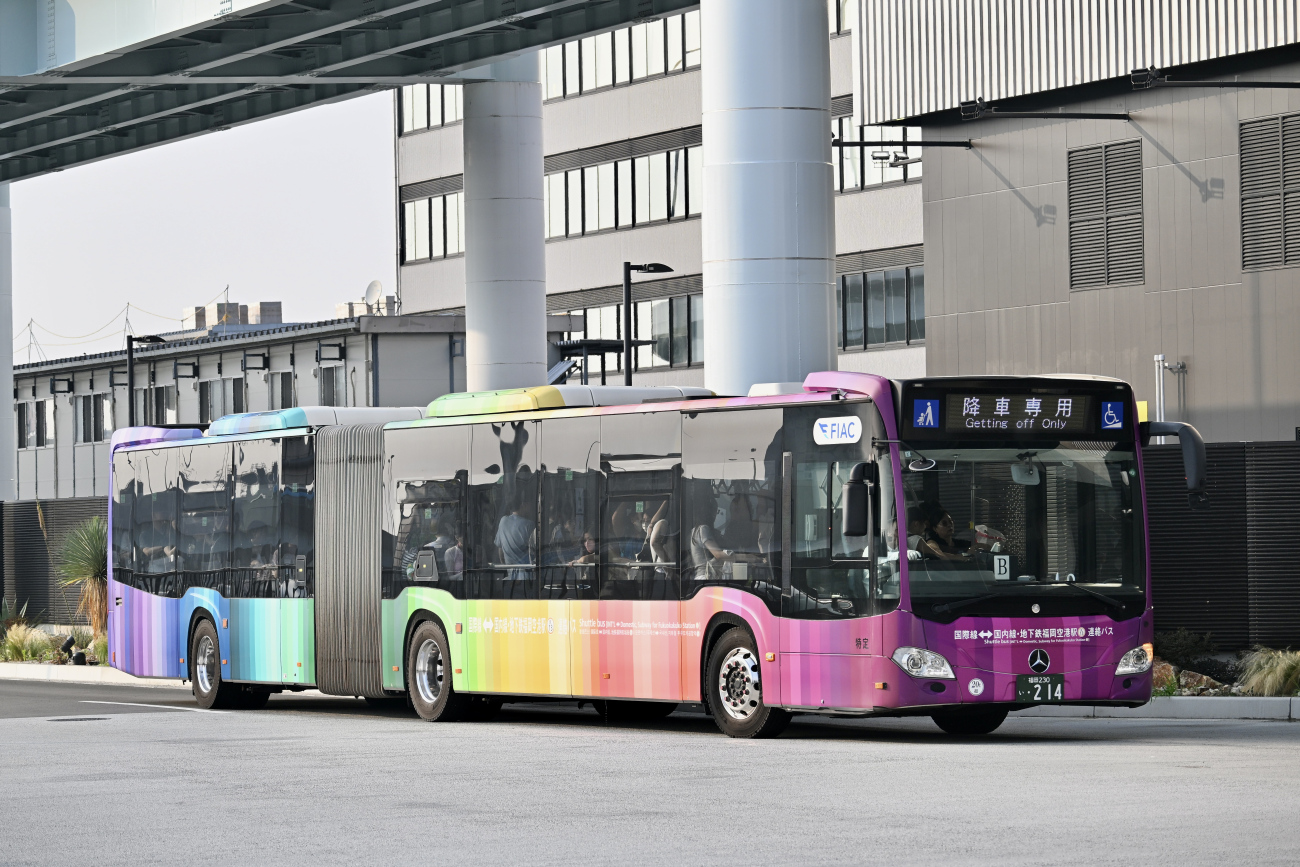 Fukuoka, Mercedes-Benz Citaro C2 G RL # 0214