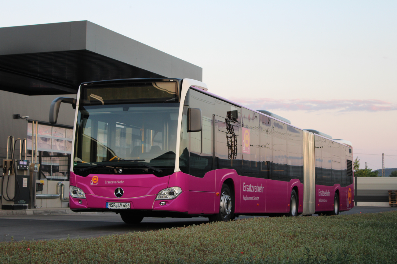 Karlstadt am Main, Mercedes-Benz Citaro C2 G # MSP-LY 456
