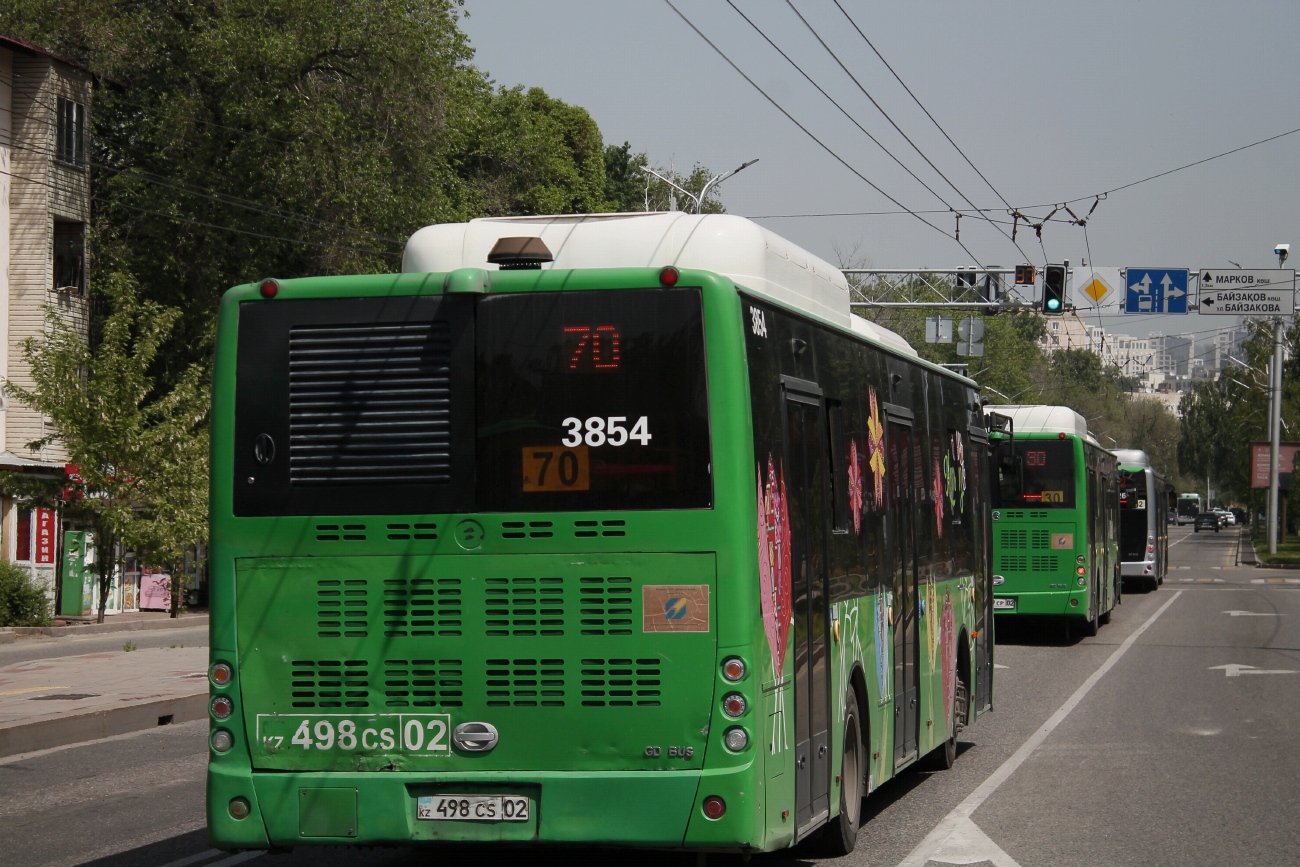 Almaty, Golden Dragon XML6125CN # 3854