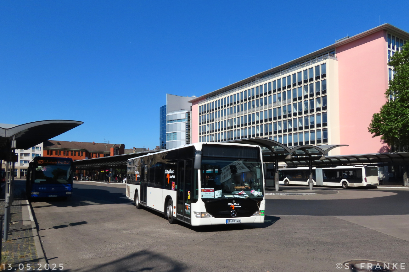 Groß-Gerau, Mercedes-Benz O530 Citaro Facelift # GG-CB 1400; Cologne — Rail Replacement "Linke Rheinstrecke" 05/2025