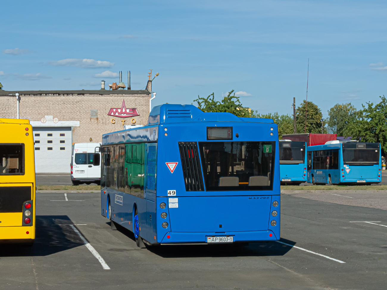Pruzany, MAZ-203.047 # 49