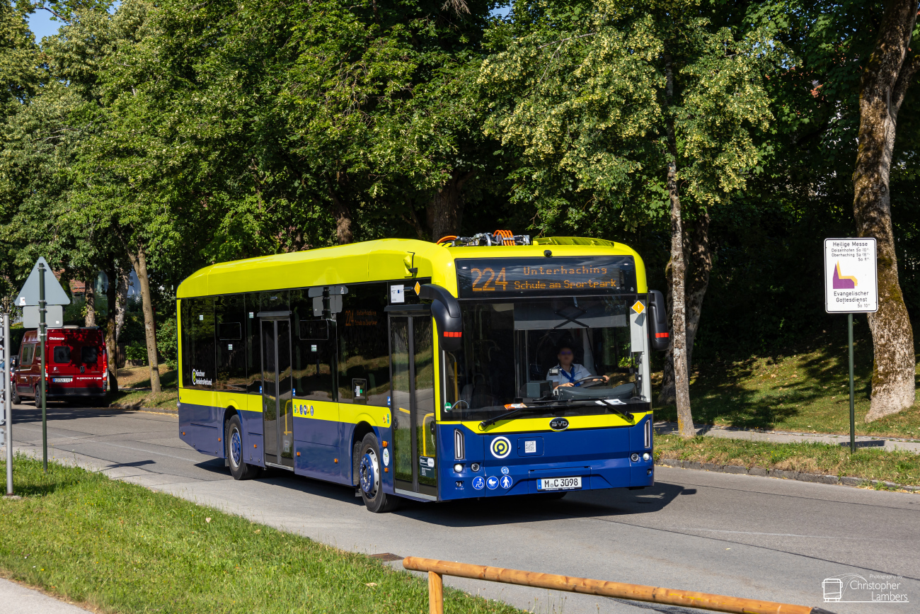 Munich, BYD eBus B12.b # M-C 3098