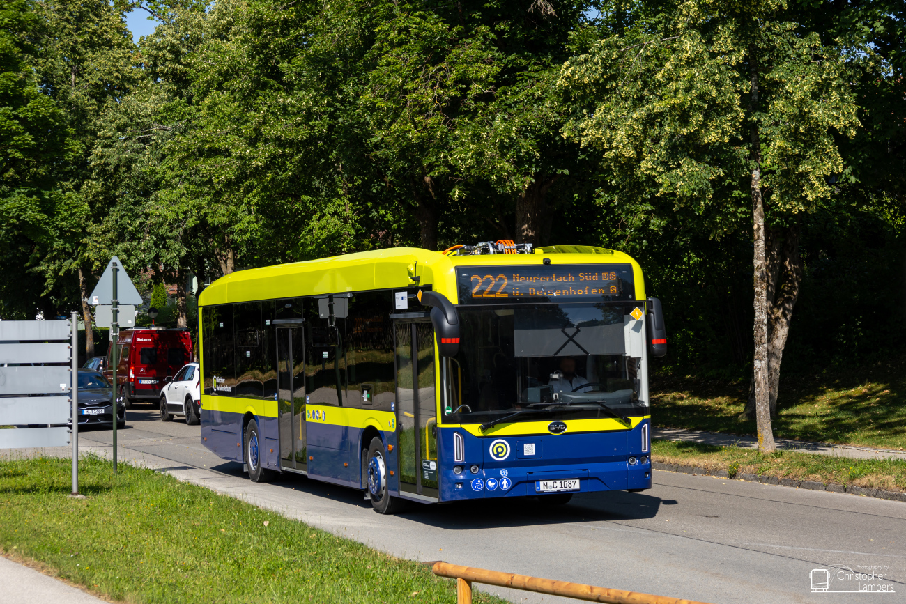 Munich, BYD eBus B12.b # M-C 1087