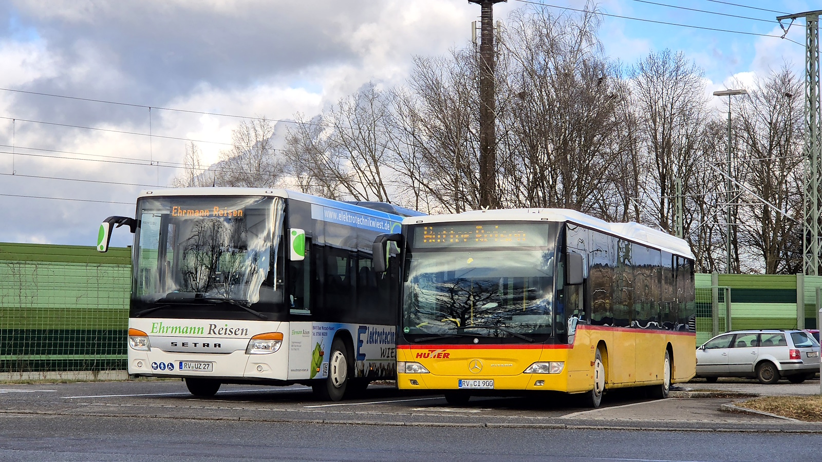 Ravensburg, Setra S415LE business # RV-UZ 27; Ravensburg, Mercedes-Benz O530 Citaro Facelift LE Ü # RV-CI 900