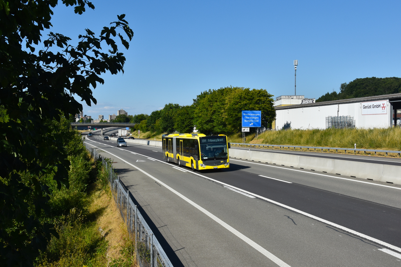 Thun, Mercedes-Benz Citaro C2 G # 710; Bern — Ersatzverkehr/Service de remplacement Fribourg/Freiburg–Bern 27.06.2025 — 25.08.2025