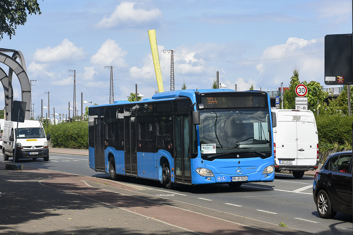 Oberhausen, Mercedes-Benz Citaro C2 # OB-OM 5026; Oberhausen — Ersatzverkehr Generalsanierung Oberhausen — Emmerich
