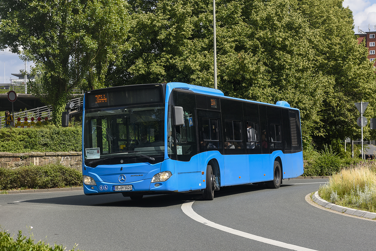 Oberhausen, Mercedes-Benz Citaro C2 # OB-OM 5026; Oberhausen — Ersatzverkehr Generalsanierung Oberhausen — Emmerich