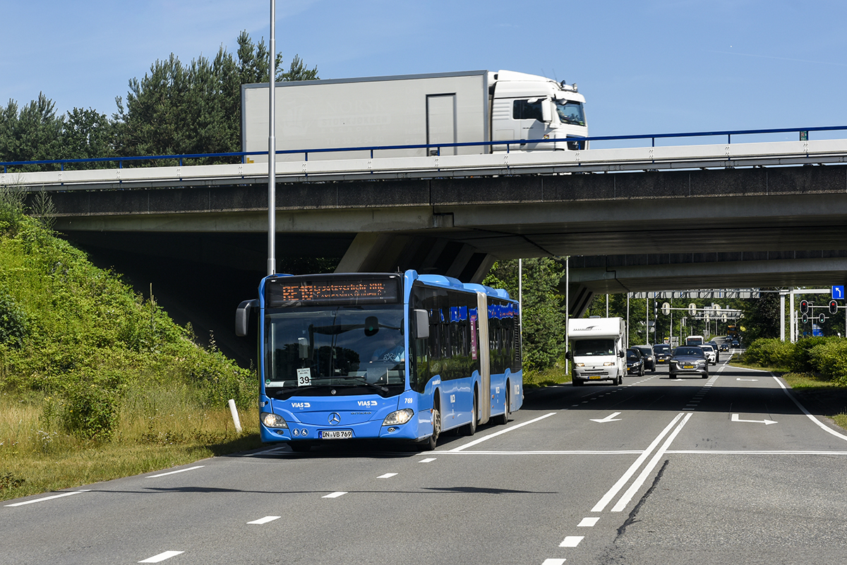 Düren, Mercedes-Benz Citaro C2 G # 769; Oberhausen — Ersatzverkehr Generalsanierung Oberhausen — Emmerich