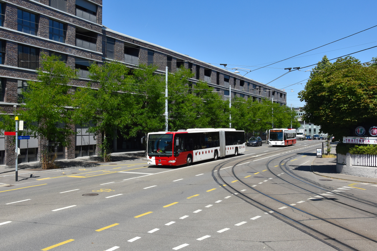 Fribourg, Mercedes-Benz O530 Citaro Facelift GÜ # 152; Bern — Ersatzverkehr/Service de remplacement Fribourg/Freiburg–Bern 27.06.2025 — 25.08.2025