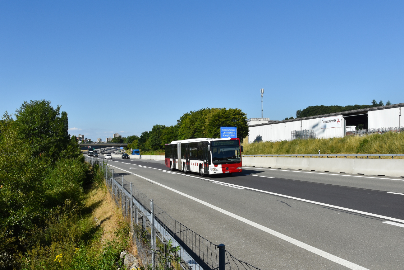 Fribourg, Mercedes-Benz O530 Citaro Facelift GÜ # 153; Bern — Ersatzverkehr/Service de remplacement Fribourg/Freiburg–Bern 27.06.2025 — 25.08.2025