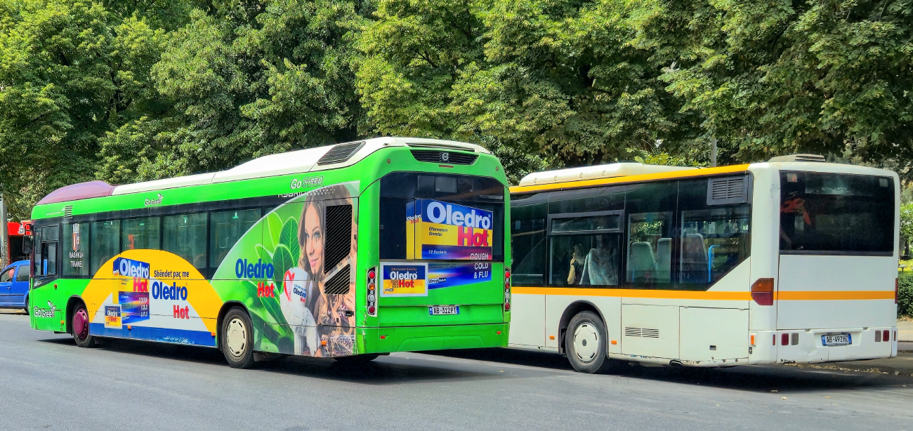 Tirana, Volvo 7700 Hybrid # AB-312PT