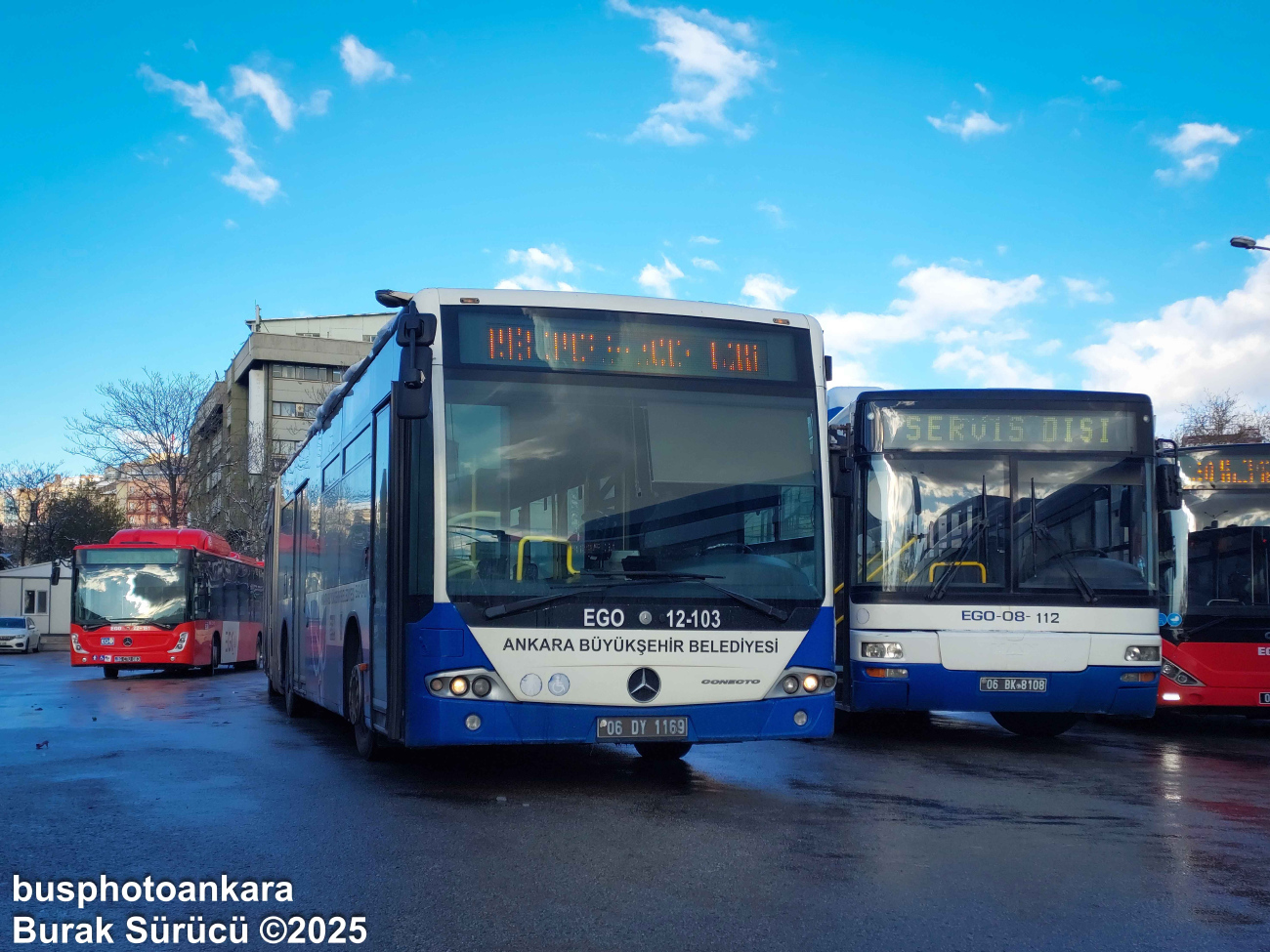 Ankara, Mercedes-Benz Conecto II G # 12-103; Ankara, MAN A74 Lion's Classic SL313 CNG # 08-112