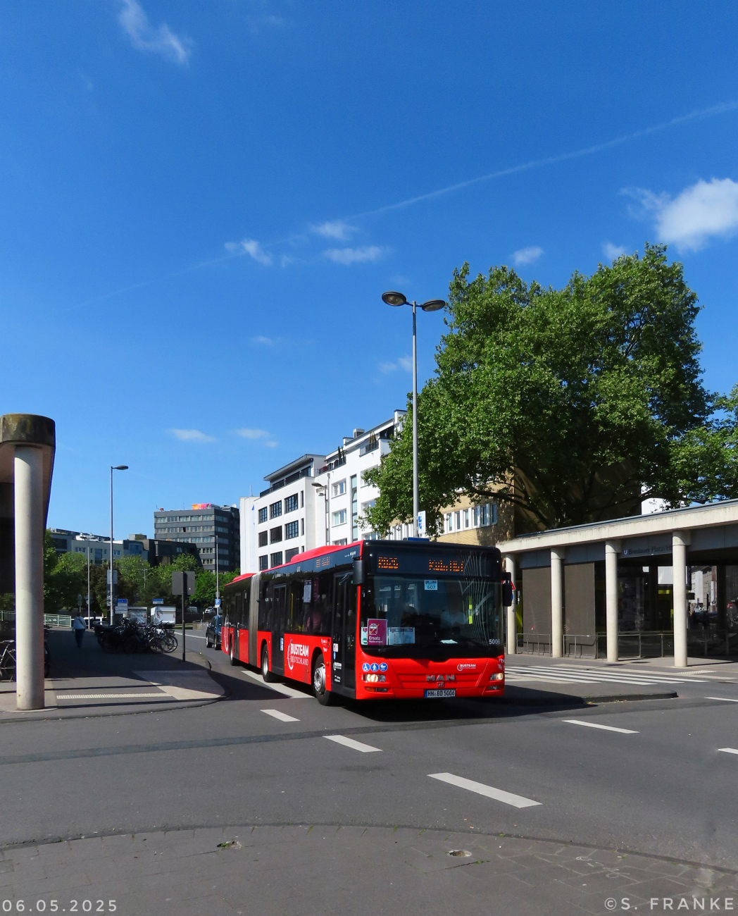 Hamburg, MAN A23 Lion's City G NG363 # 5006; Cologne — Rail Replacement "Linke Rheinstrecke" 05/2025