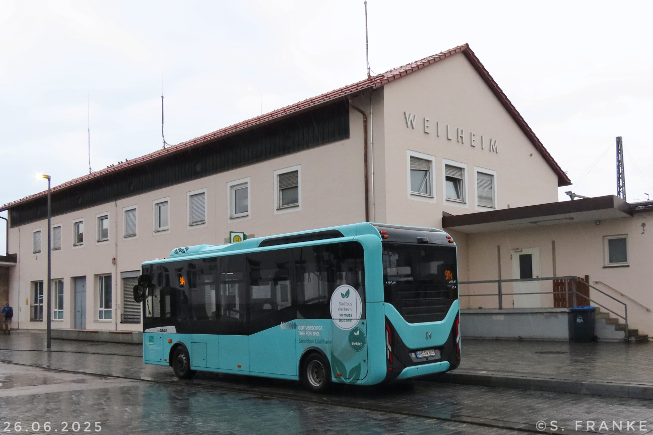 Weilheim in Oberbayern, Karsan e-ATAK # WM-SW 885
