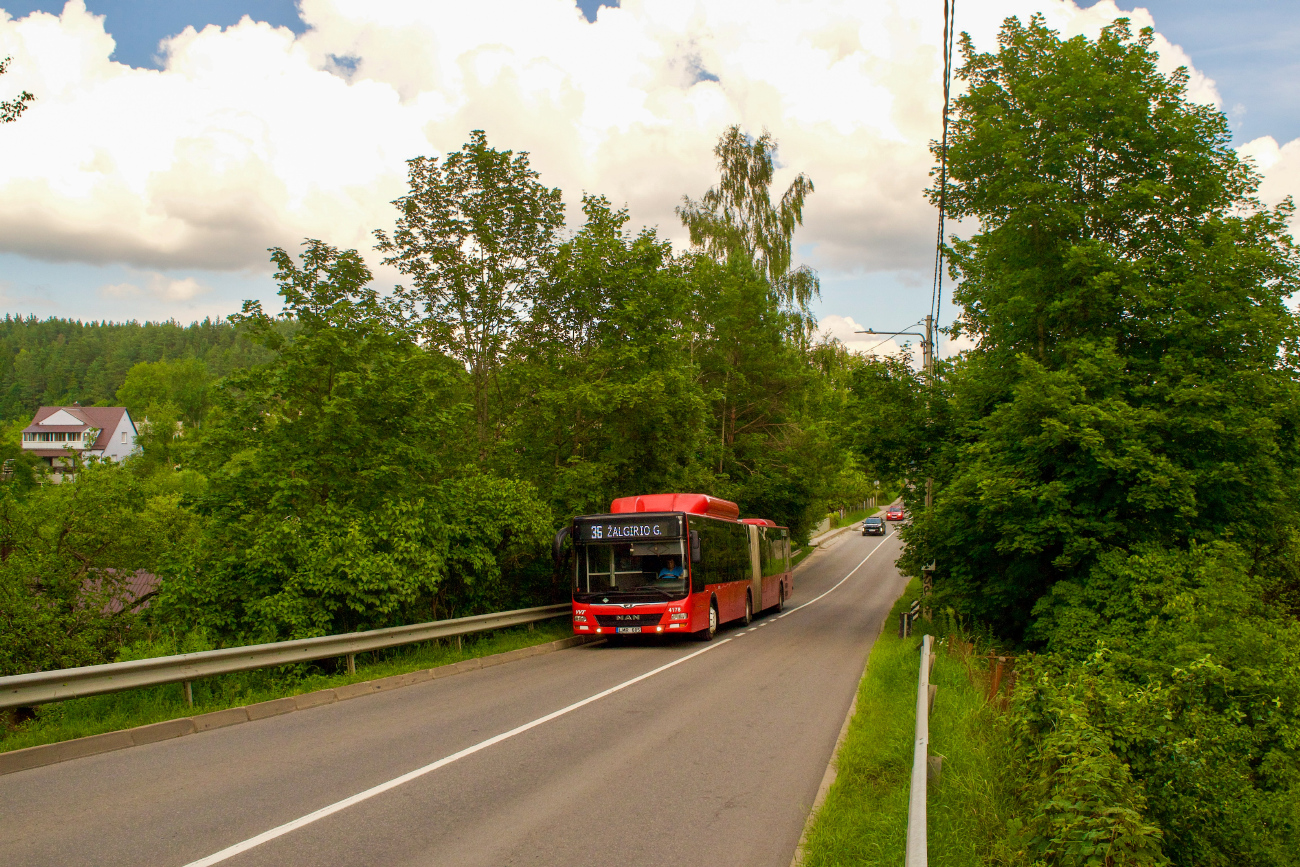 Vilnius, MAN A23 Lion's City G NG313 CNG # 4178