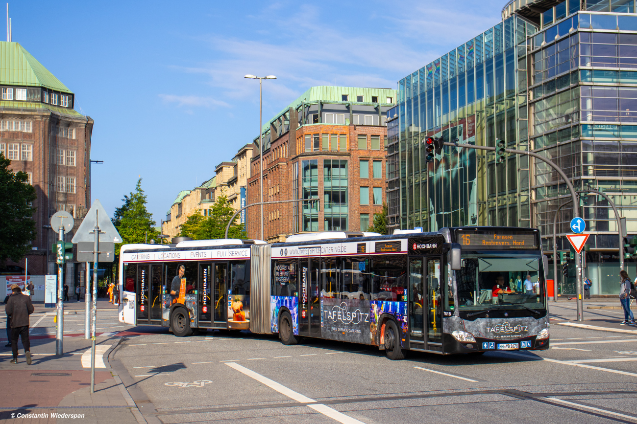 Hamburg, Mercedes-Benz Citaro C2 G # 7618