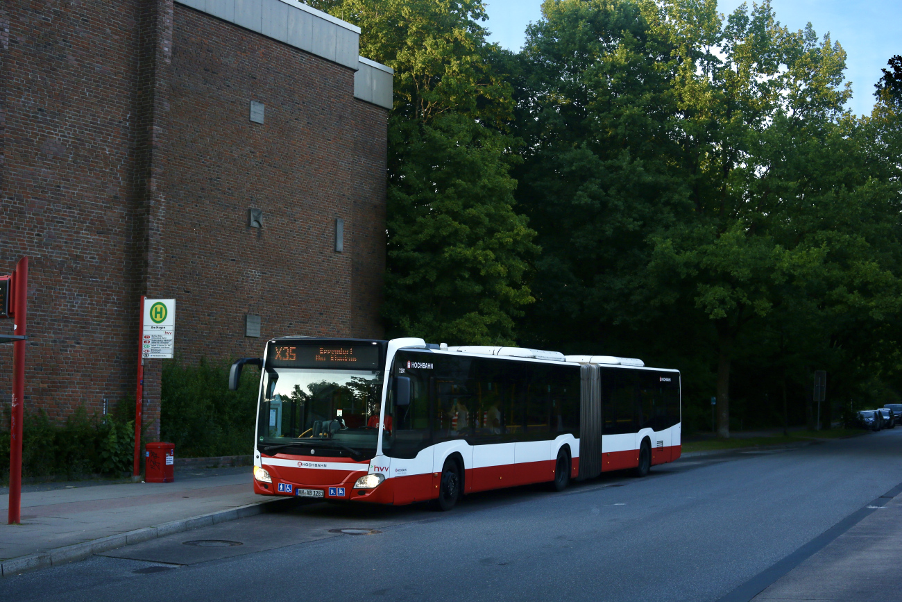 Hamburg, Mercedes-Benz Citaro C2 G # 7281
