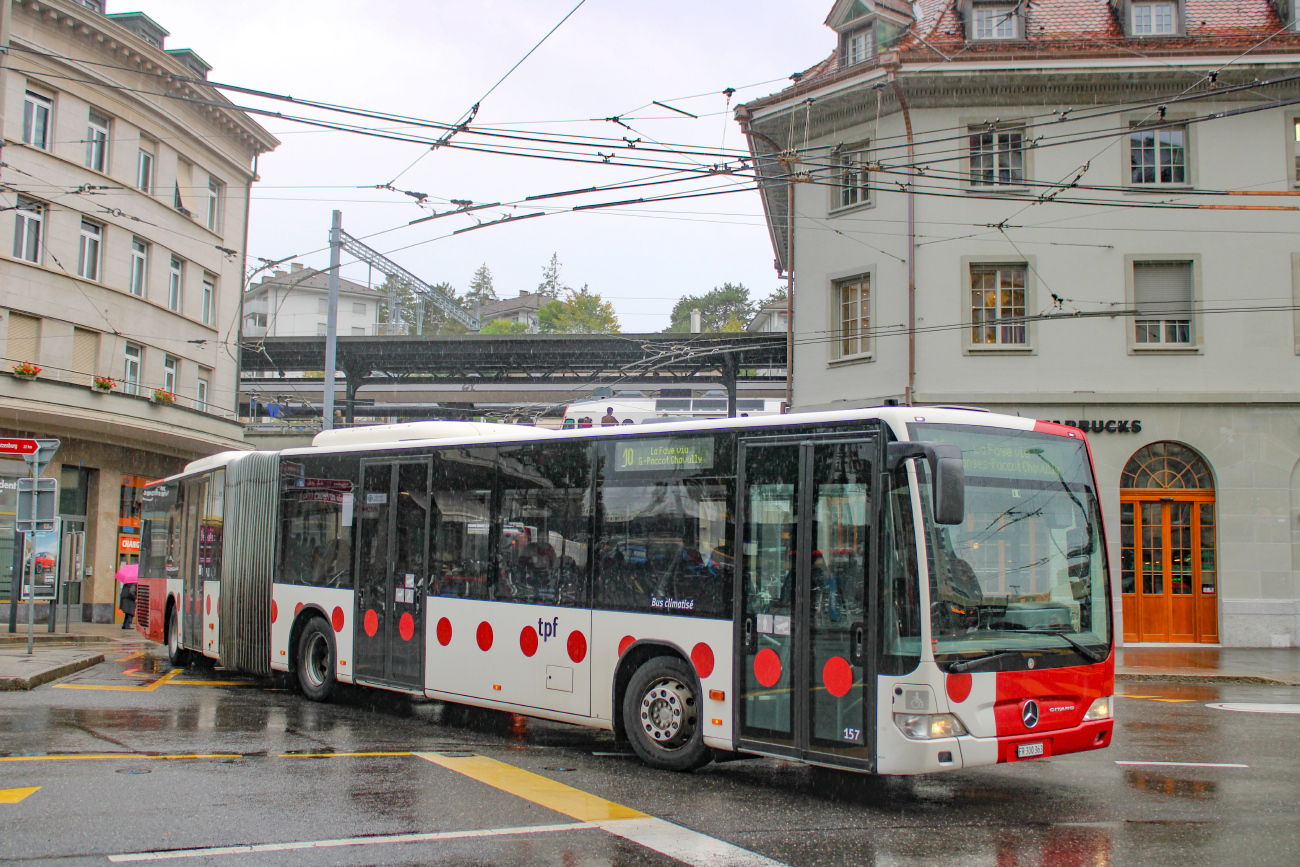 Fribourg, Mercedes-Benz O530 Citaro Facelift GÜ # 157