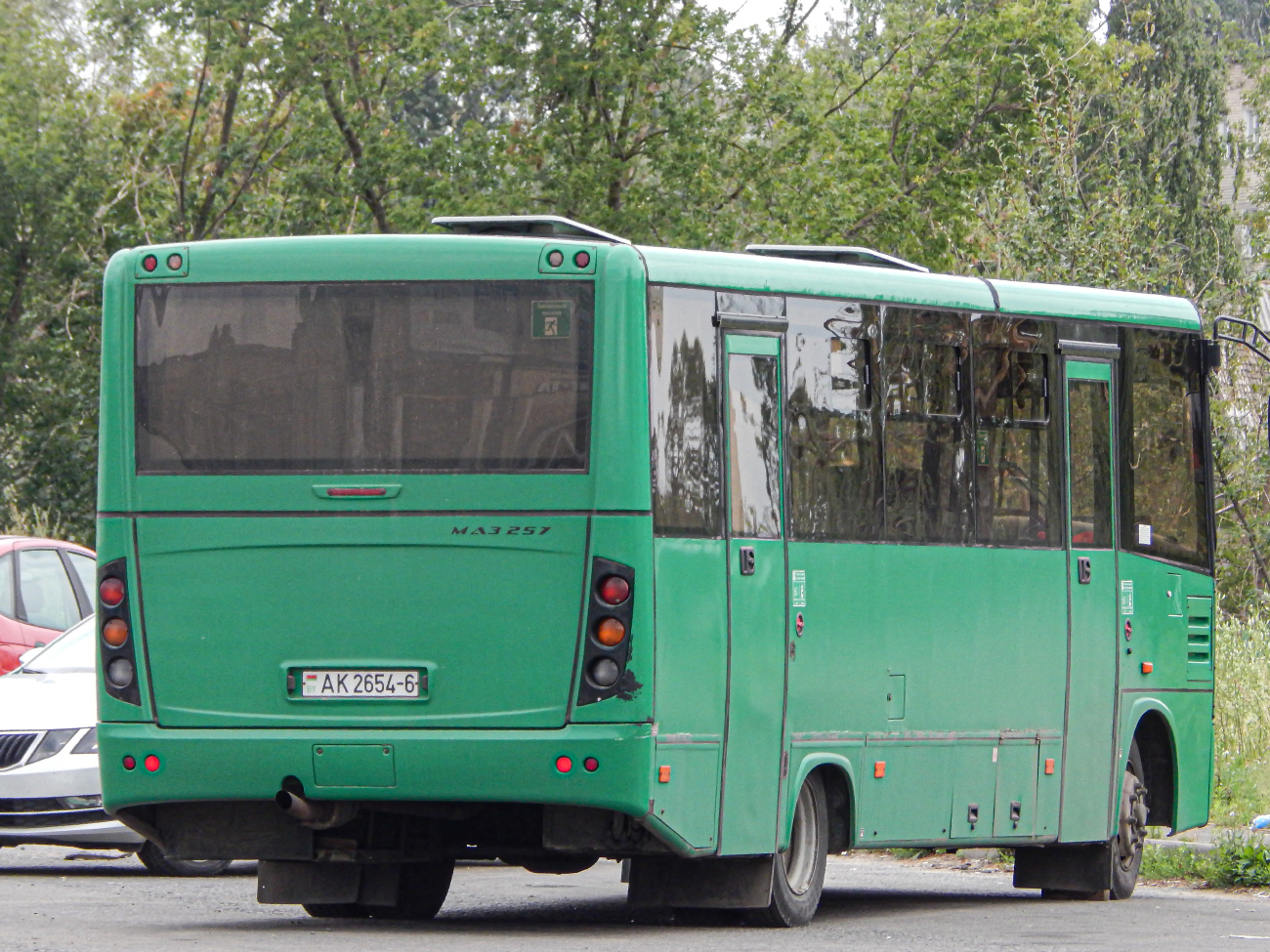 Krasnopolie, MAZ-257.030 # АК 2654-6