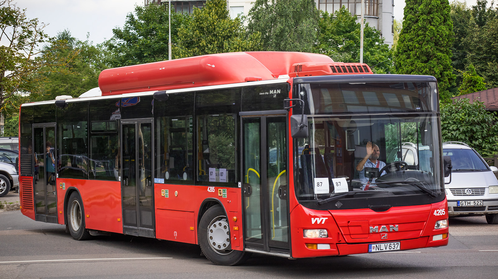Vilnius, MAN A21 Lion's City NL313 CNG # 4205