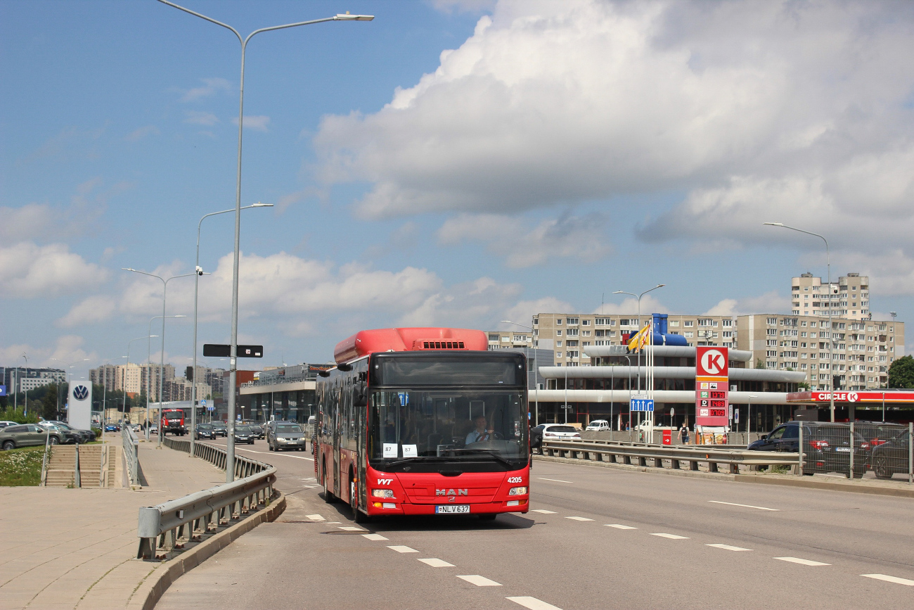 Vilnius, MAN A21 Lion's City NL313 CNG # 4205