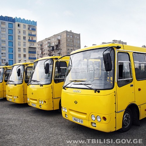 Tbilisi — Новые Автобусы для Тбилиси