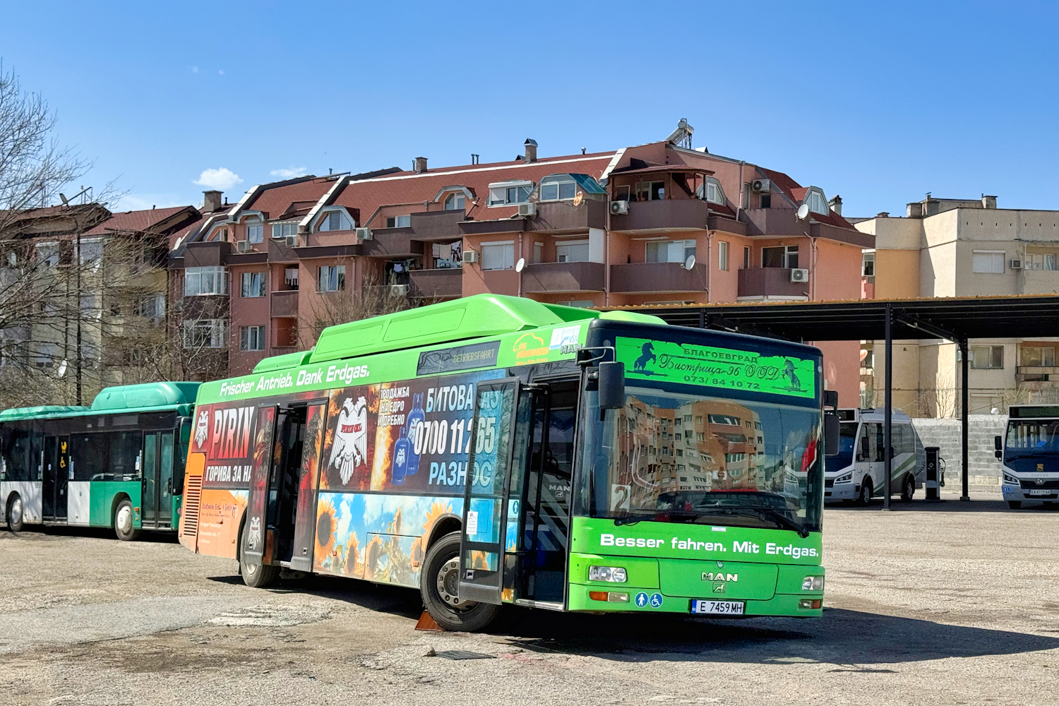 Blagoevgrad, MAN A20 NÜ313 CNG # 7459