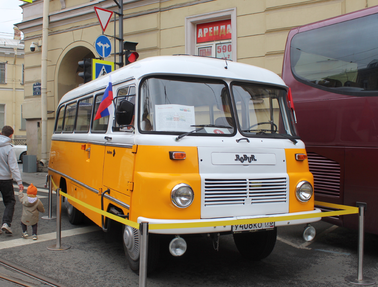 Saint Petersburg, Robur LO 3000 # У 408 КО 178; Saint Petersburg — VI International Transport Festival "SPbTransportFest-2025"
