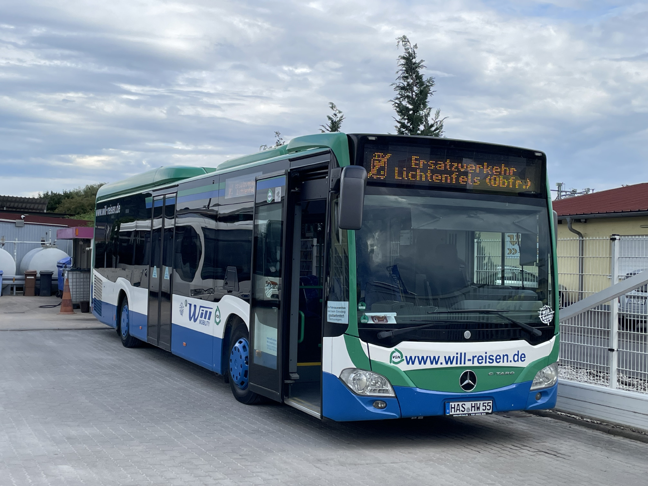Haßfurt, Mercedes-Benz Citaro C2 LE # 1087