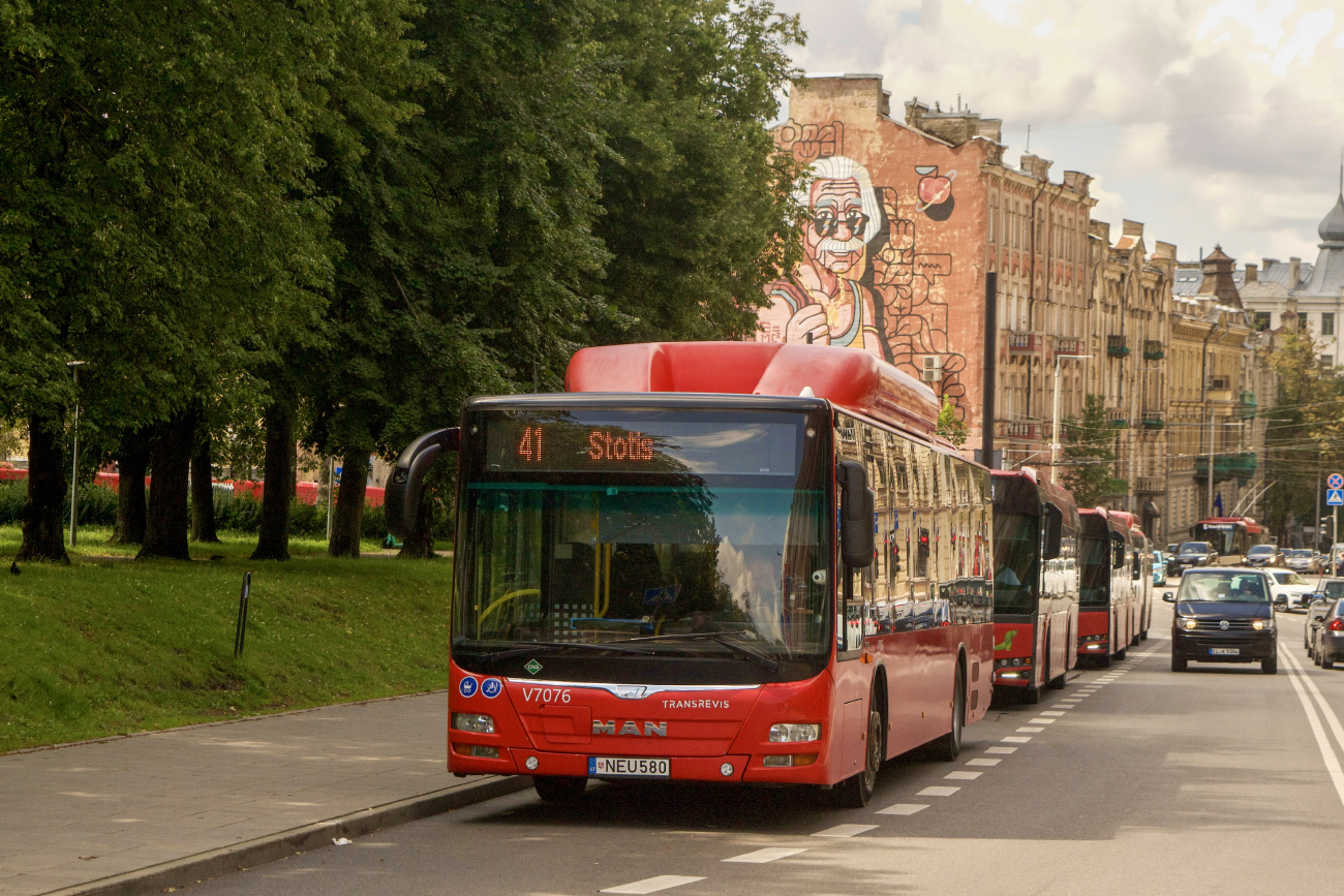 Vilnius, MAN A21 Lion's City NL313 CNG # V7076