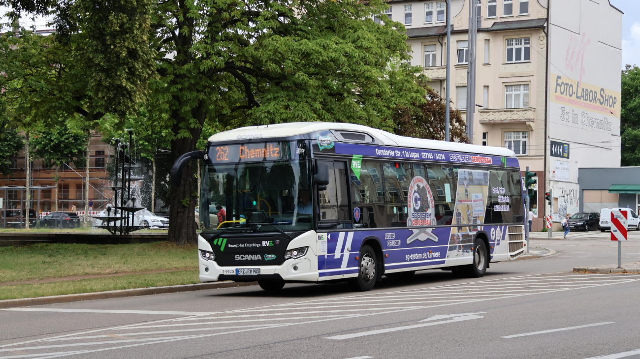 Annaberg-Buchholz, Scania Citywide LE 12M Hybrid # 12-9920