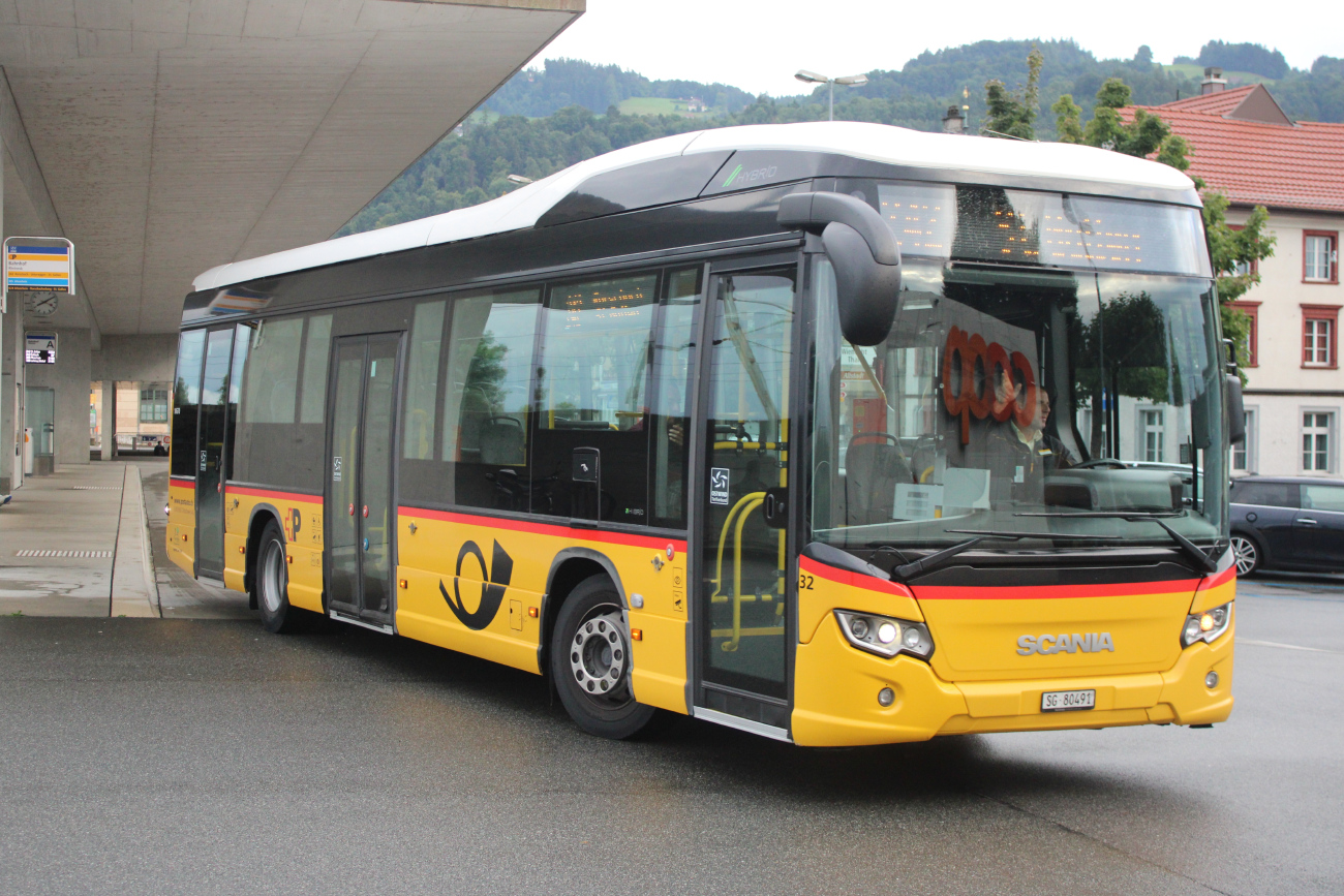 St. Gallen, Scania Citywide LE 12M Hybrid # 10670