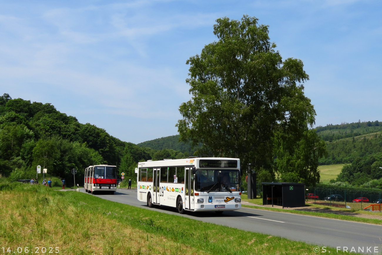 Dortmund, MAN SL202 # 4119; Siegen — 130 Jahre erste Motor-Omnibus-Linie (Deuz-Netphen-Siegen)