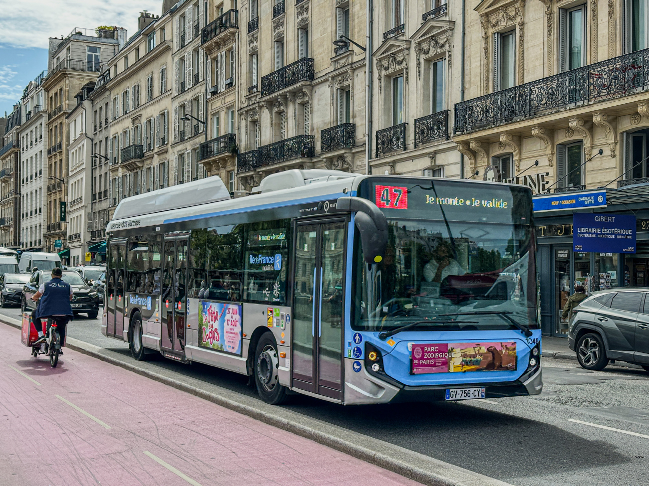 Paris, Heuliez GX337 ELEC nr. 1046