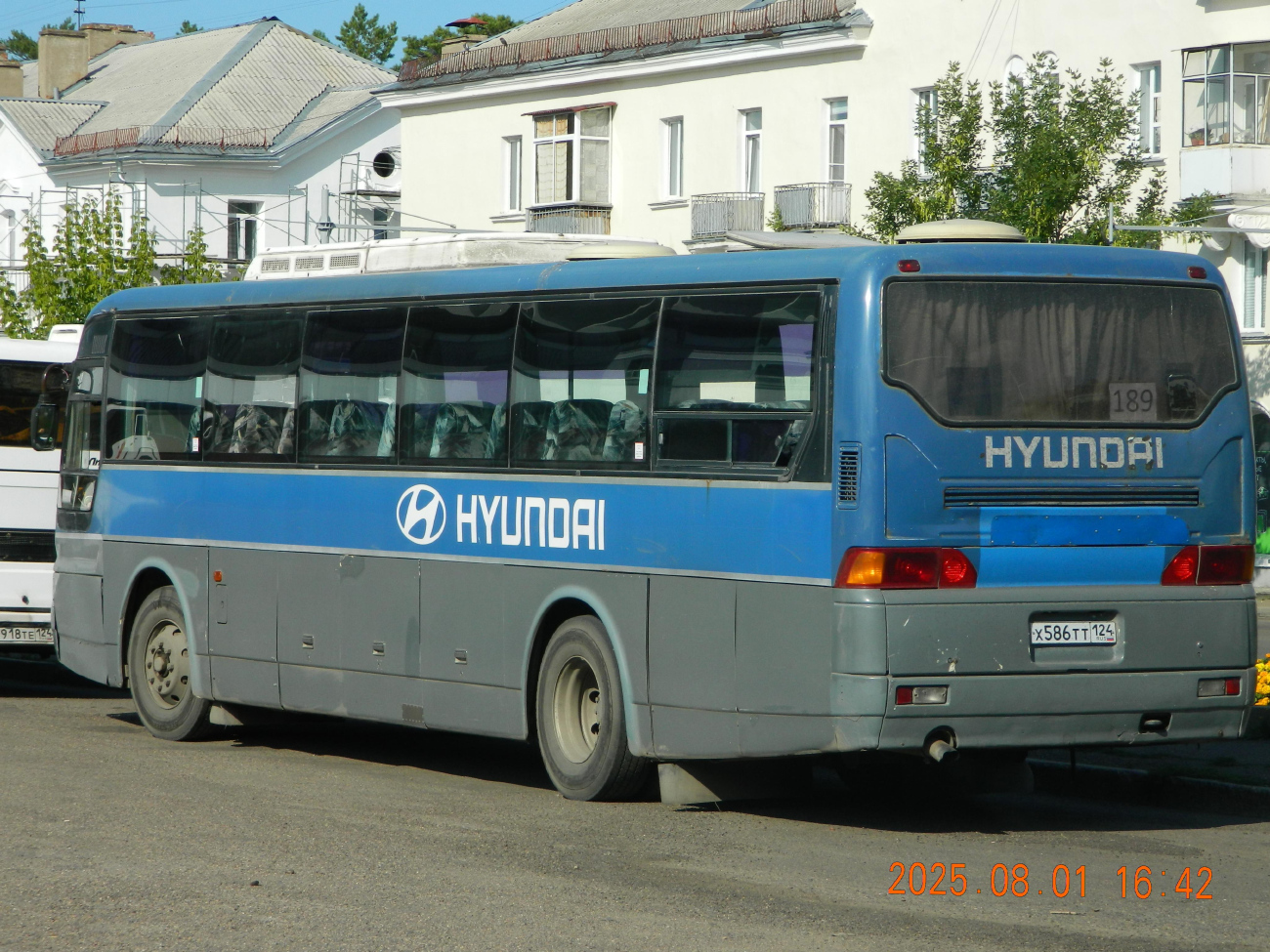 Zheleznogorsk (Krasnoyarskiy krai), Hyundai AeroSpace LD # Х 586 ТТ 124