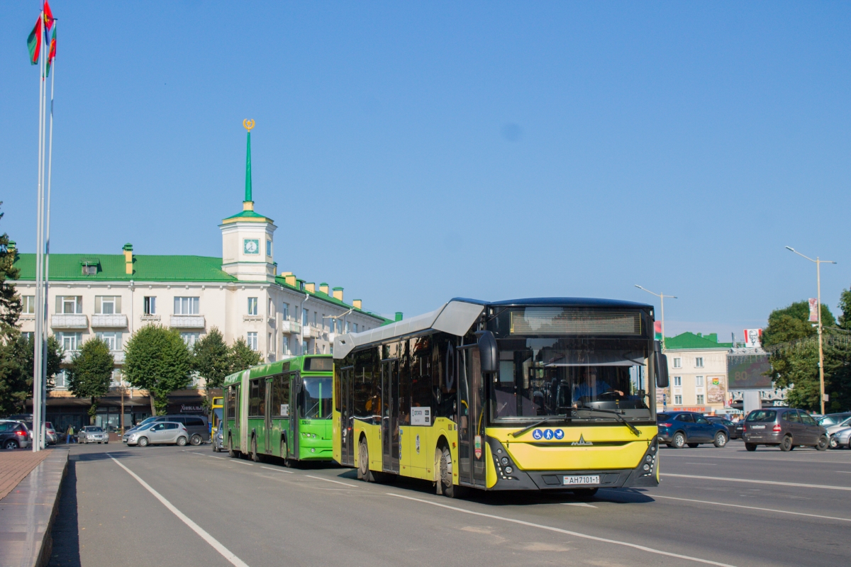 Baranovichi, MAZ-303.065 # 10250; Baranovichi, MAZ-105.465 # 12030