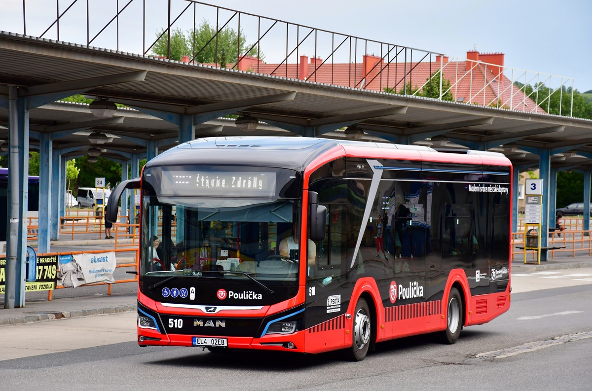 Uherské Hradiště, MAN 10E Lion's City NL326 # 510