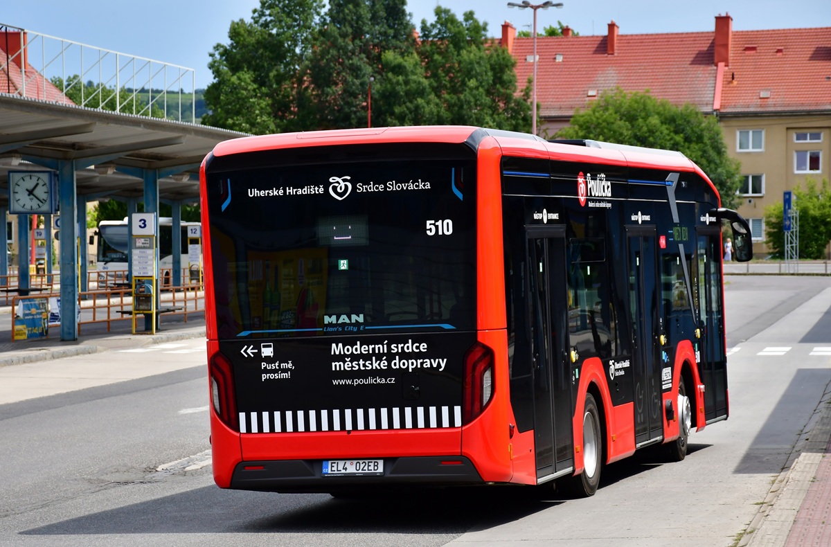 Uherské Hradiště, MAN 10E Lion's City NL326 # 510