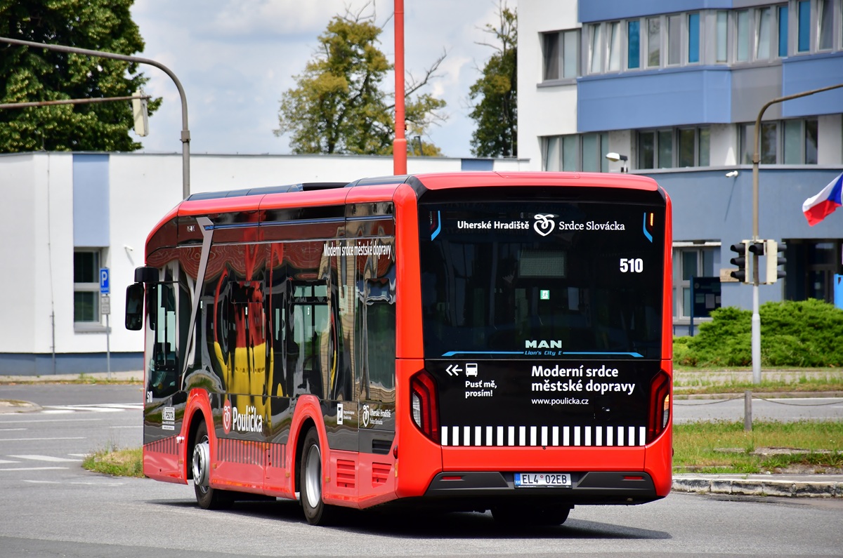 Uherské Hradiště, MAN 10E Lion's City NL326 # 510