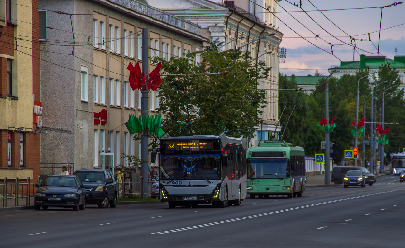 Mogilev, MAZ-303.047 # 2244; Mogilev — Miscellaneous photos