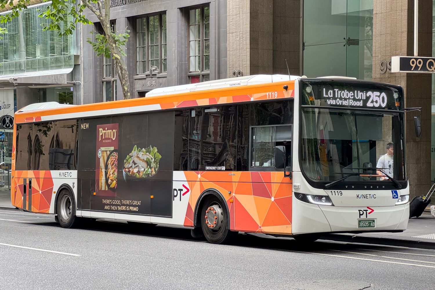 Melbourne, Volgren Optimus №: 1119