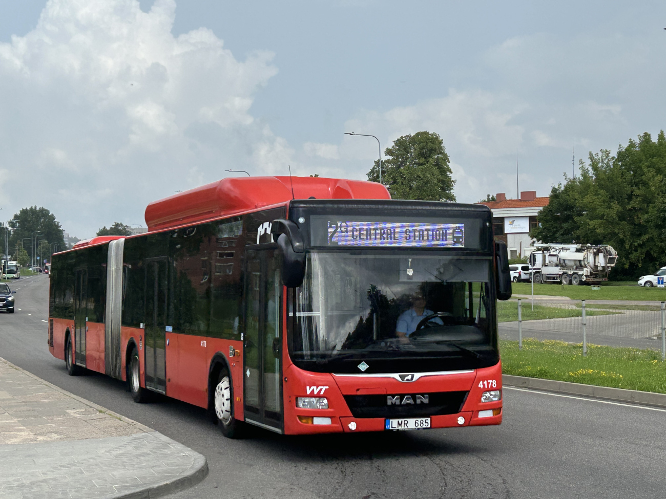 Vilnius, MAN A23 Lion's City G NG313 CNG # 4178