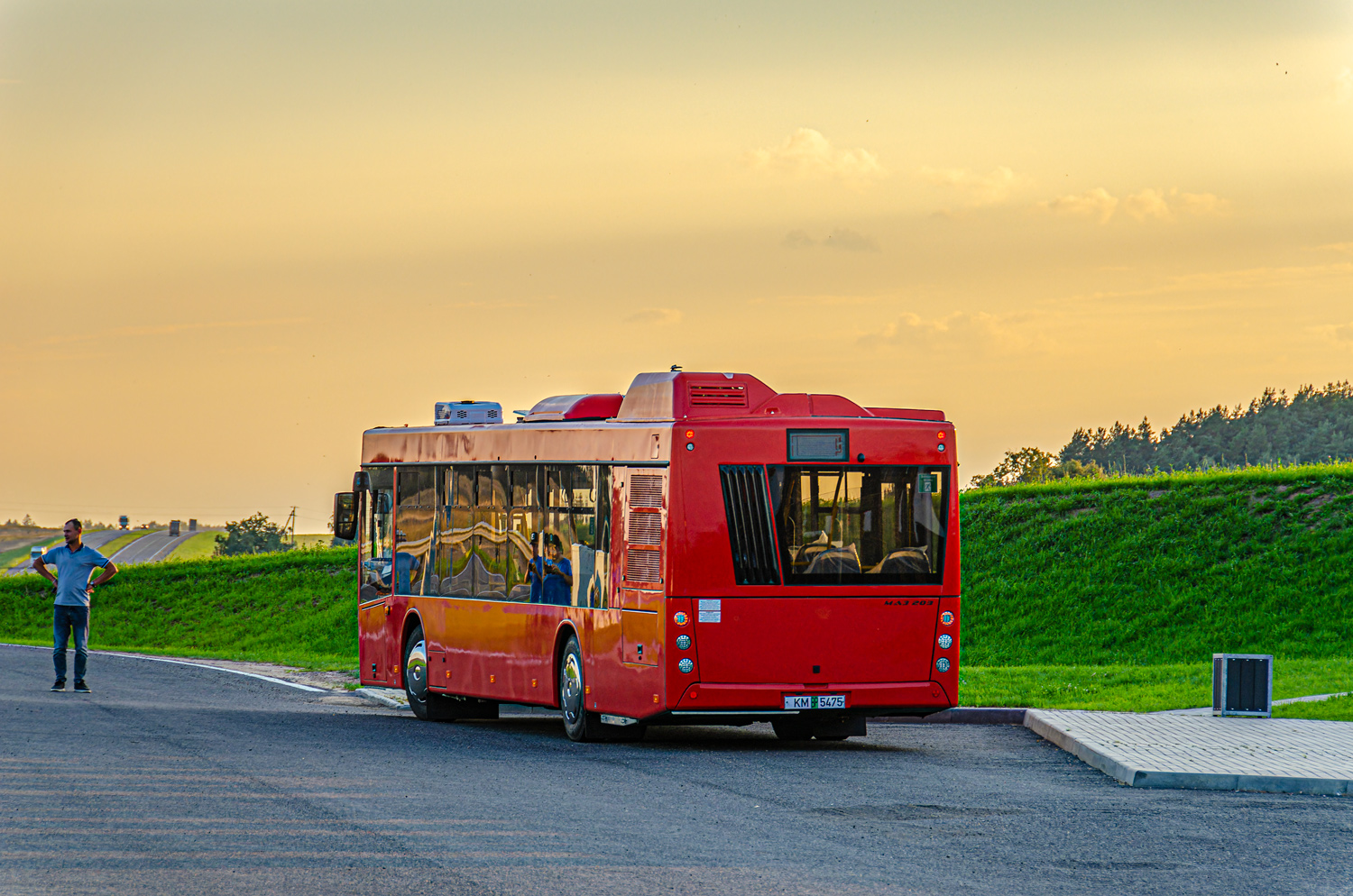 Baranovichi, MAZ-203.047 # КМ ВР 5475