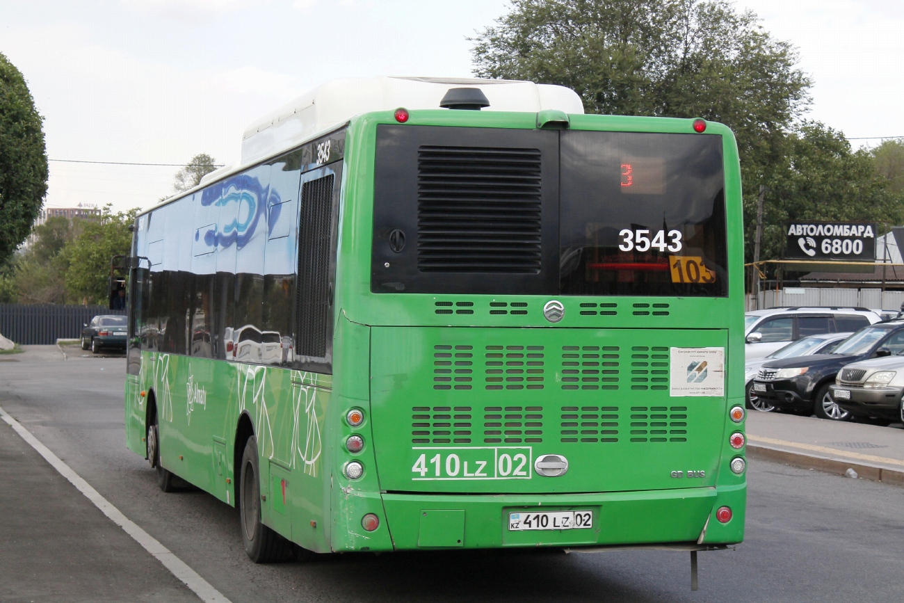 Almaty, Golden Dragon XML6125CN Nr. 3543