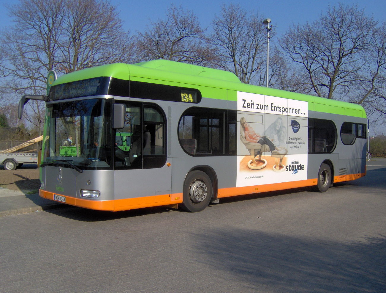 Hannover, Mercedes-Benz O530 Irvine Citaro CNG # 9343