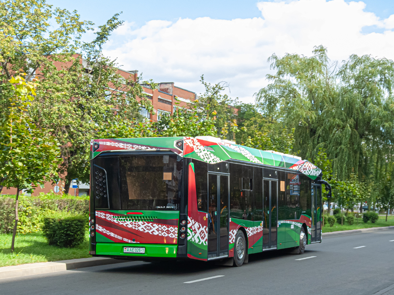 Brest, MAZ-303.Е10 # ЕА ВР 3689